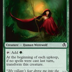 Innistrad Remastered - 212 - Scorned Villager // Moonscarred Werewolf - Common - C - Non-foil (Front)