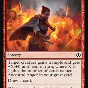 Innistrad Remastered - 141 - Ancestral Anger - Common - R - Non-foil (Front)