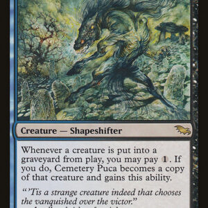 Shadowmoor - 158 - Cemetery Puca - Rare - UB - Non-foil (Front)