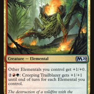 Core Set 2020 - 207 - Creeping Trailblazer - Uncommon - RG - Foil