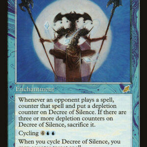 Scourge - 32 - Decree of Silence - Rare - U - Non-foil (Front)