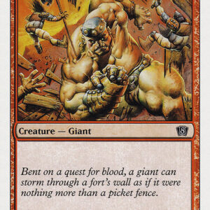 Eighth Edition - 194 - Hill Giant - Common - R - Non-foil (Front)