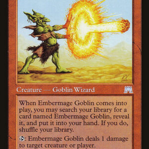 Onslaught - 200 - Embermage Goblin - Uncommon - R - Non-foil (Front)