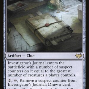 Innistrad: Crimson Vow - 258 - Investigator's Journal - Rare - C - Foil