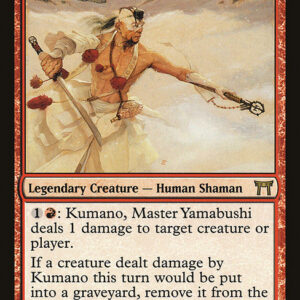 Champions of Kamigawa - 176 - Kumano, Master Yamabushi - Rare - R - Non-foil