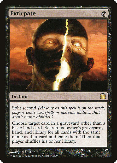Modern Masters - 84 - Extirpate - Rare - B - Non-foil (Front)