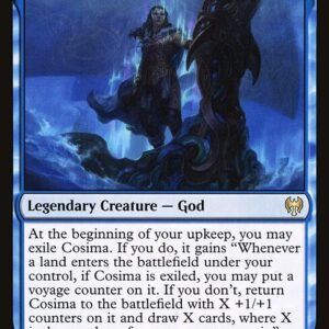 Kaldheim - 50 - Cosima, God of the Voyage // The Omenkeel - Rare - C - Foil