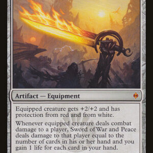New Phyrexia - 161 - Sword of War and Peace - Mythic - C - Non-foil (Front)