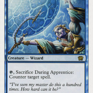 Eighth Edition - 73 - Daring Apprentice - Rare - U - Non-foil (Front)