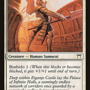 Champions of Kamigawa - 7 - Devoted Retainer - Common - W - Non-foil