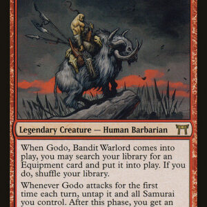 Champions of Kamigawa - 169 - Godo, Bandit Warlord - Rare - R - Non-foil