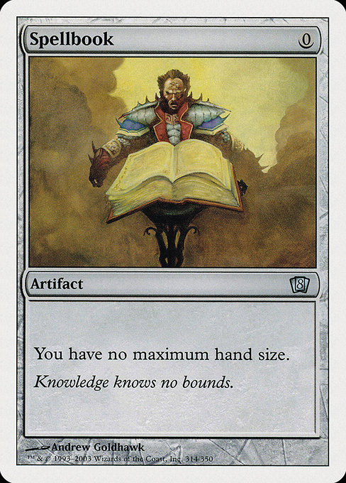Eighth Edition - 314 - Spellbook - Uncommon - C - Non-foil (Front)