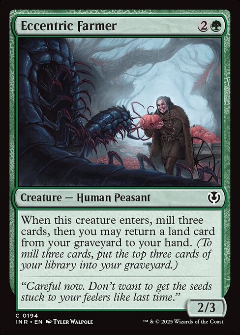 Innistrad Remastered - 194 - Eccentric Farmer - Common - G - Non-foil (Front)