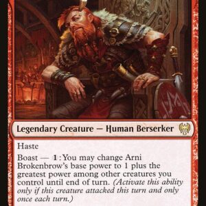 Kaldheim - 120 - Arni Brokenbrow - Rare - R - Foil