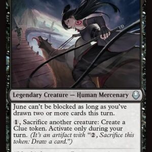 Avatar: The Last Airbender - 106 - June, Bounty Hunter - Uncommon - B - Non-foil - Promo (Front)