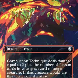 Avatar: The Last Airbender - 301 - Combustion Technique - Uncommon - R - Non-foil - Promo (Front)