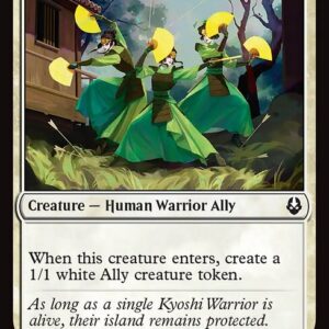 Avatar: The Last Airbender - 26 - Kyoshi Warriors - Common - W - Non-foil - Promo (Front)
