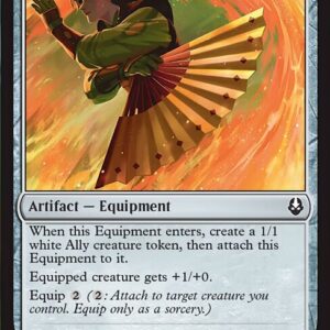 Avatar: The Last Airbender - 257 - Kyoshi Battle Fan - Common - C - Non-foil - Promo (Front)