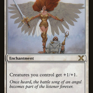 Tenth Edition - 17 - Glorious Anthem - Rare - W - Non-foil (Front)