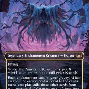 Duskmourn: House of Horror Commander - 4 - The Master of Keys - Mythic - Multi - Non-foil (Front)