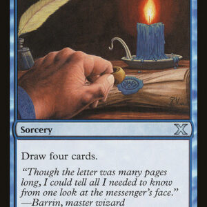 Tenth Edition - 116 - Tidings - Uncommon - U - Non-foil (Front)