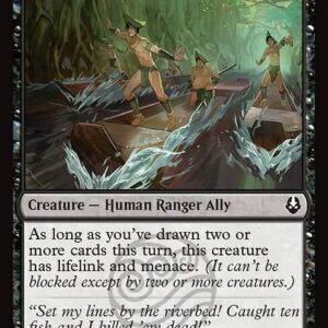 Avatar: The Last Airbender - 101 - Foggy Swamp Hunters - Common - B - Non-foil - Promo (Front)