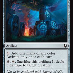 Avatar: The Last Airbender - 254 - Barrels of Blasting Jelly - Common - C - Non-foil - Promo (Front)