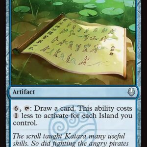 Avatar: The Last Airbender - 81 - Waterbending Scroll - Uncommon - U - Non-foil - Promo (Front)