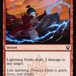 Avatar: The Last Airbender - 146 - Lightning Strike - Common - R - Non-foil - Promo (Front)