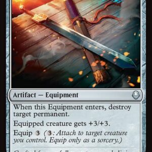 Avatar: The Last Airbender - 258 - Meteor Sword - Uncommon - C - Non-foil - Promo (Front)
