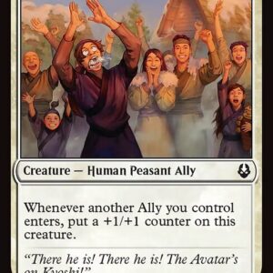 Avatar: The Last Airbender - 11 - Avatar Enthusiasts - Common - W - Non-foil - Promo (Front)