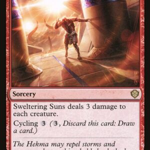 Starter Commander Decks - 160 - Sweltering Suns - Rare - R - Non-foil (Front)