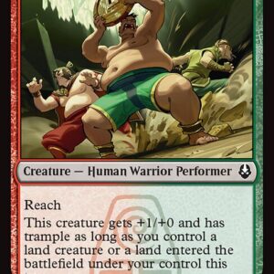 Avatar: The Last Airbender - 218 - Earth Rumble Wrestlers - Common - RG - Non-foil - Promo (Front)