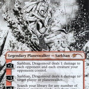 Secret Lair Drop - 1245 - Sarkhan, Dragonsoul - Mythic - R - Foil (Front)