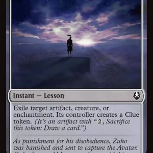 Avatar: The Last Airbender - 3 - Zuko's Exile - Common - C - Non-foil - Promo (Front)