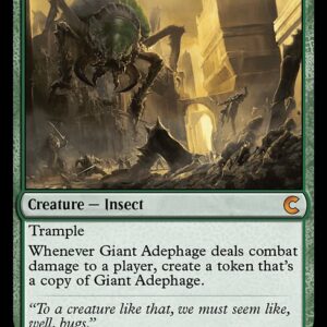 Ravnica: Clue Edition - 164 - Giant Adephage - Mythic - G - Non-foil (Front)