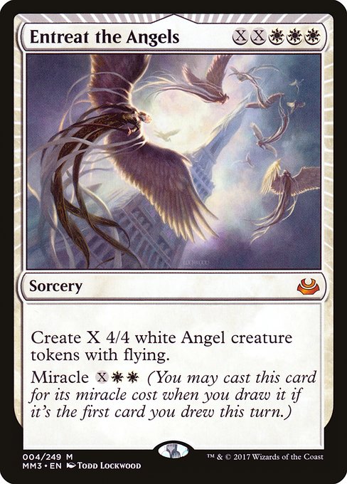 Modern Masters 2017 - 4 - Entreat the Angels - Mythic - W - Non-foil (Front)