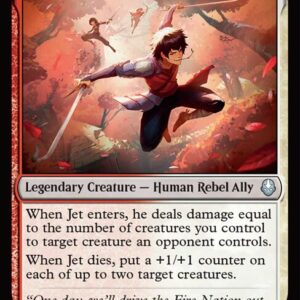 Avatar: The Last Airbender - 229 - Jet, Freedom Fighter - Uncommon - WR - Non-foil - Promo (Front)