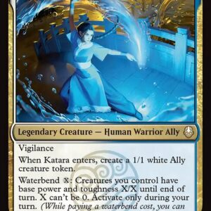 Avatar: The Last Airbender - 231 - Katara, Water Tribe's Hope - Rare - WU - Non-foil - Promo (Front)