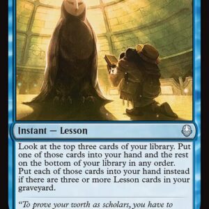 Avatar: The Last Airbender - 44 - Accumulate Wisdom - Uncommon - U - Non-foil - Promo (Front)