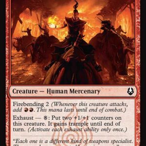 Avatar: The Last Airbender - 152 - Rough Rhino Cavalry - Common - R - Non-foil - Promo (Front)