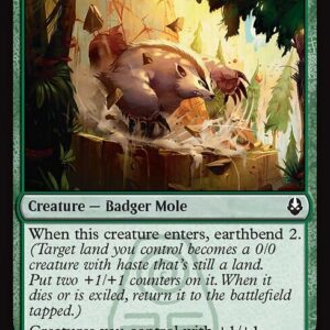 Avatar: The Last Airbender - 166 - Badgermole - Common - G - Non-foil - Promo (Front)