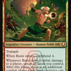 Avatar: The Last Airbender - 211 - Bumi, Unleashed - Mythic - RG - Non-foil - Promo (Front)