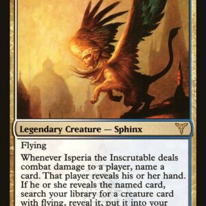 Dissension - 114 - Isperia the Inscrutable - Rare - WU - Non-foil (Front)