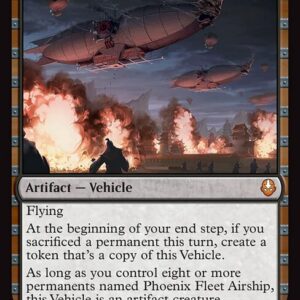 Avatar: The Last Airbender - 114 - Phoenix Fleet Airship - Mythic - B - Non-foil - Promo (Front)