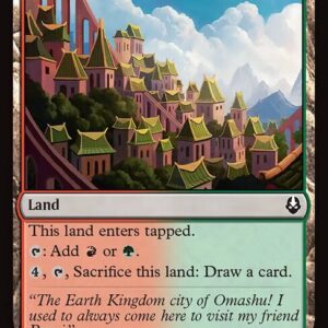 Avatar: The Last Airbender - 275 - Omashu City - Common - C - Non-foil - Promo (Front)