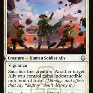 Avatar: The Last Airbender - 17 - Earth Kingdom Protectors - Uncommon - W - Non-foil - Promo (Front)