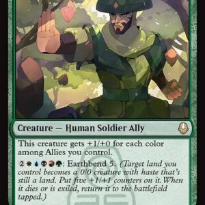 Avatar: The Last Airbender - 177 - Earthen Ally - Rare - G - Non-foil - Promo (Front)