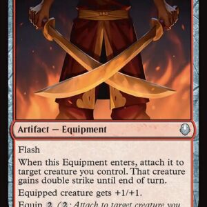 Avatar: The Last Airbender - 157 - Twin Blades - Uncommon - R - Non-foil - Promo (Front)