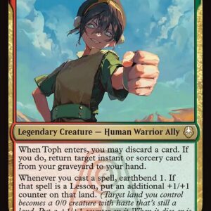 Avatar: The Last Airbender - 246 - Toph, Hardheaded Teacher - Rare - RG - Non-foil - Promo (Front)